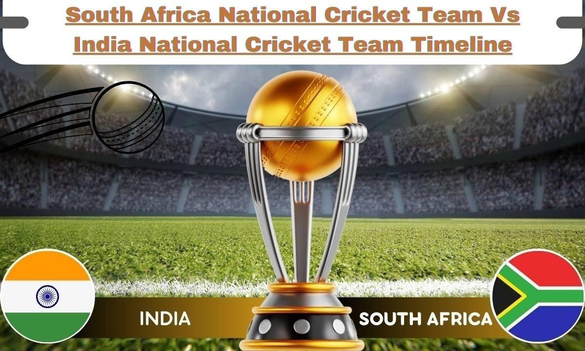 South Africa National Cricket Team Vs India National Cricket Team Timeline